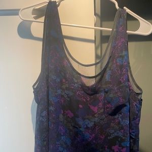 Sparkle & Fade Double-Layered Tank